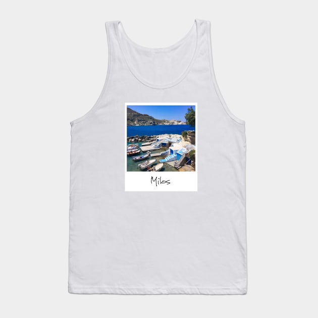 Milos Tank Top by greekcorner